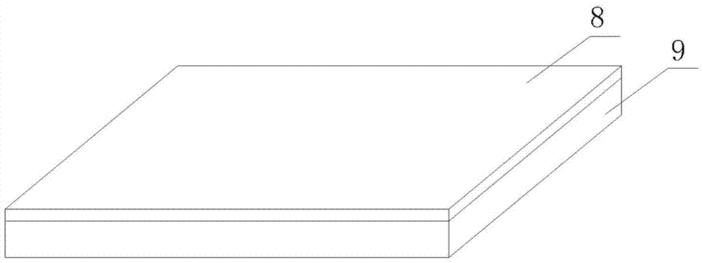 Low-temperature lamination ceiling film with self-adhesive protective film and method for producing the same