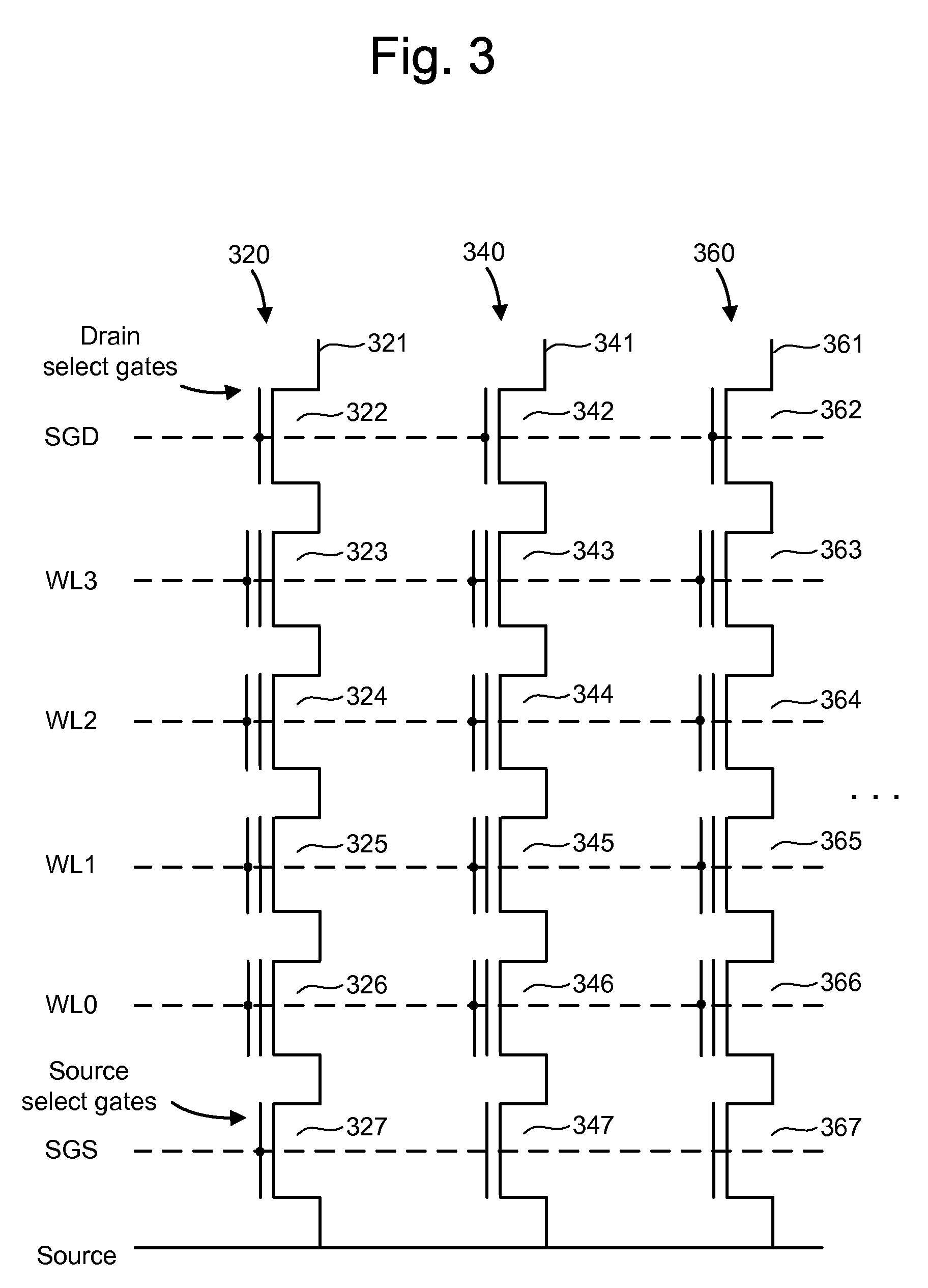 Biasing non-volatile storage to compensate for temperature variations