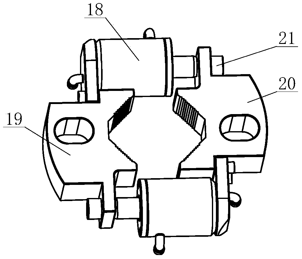 Hydraulic power chuck for automatic drilling machine