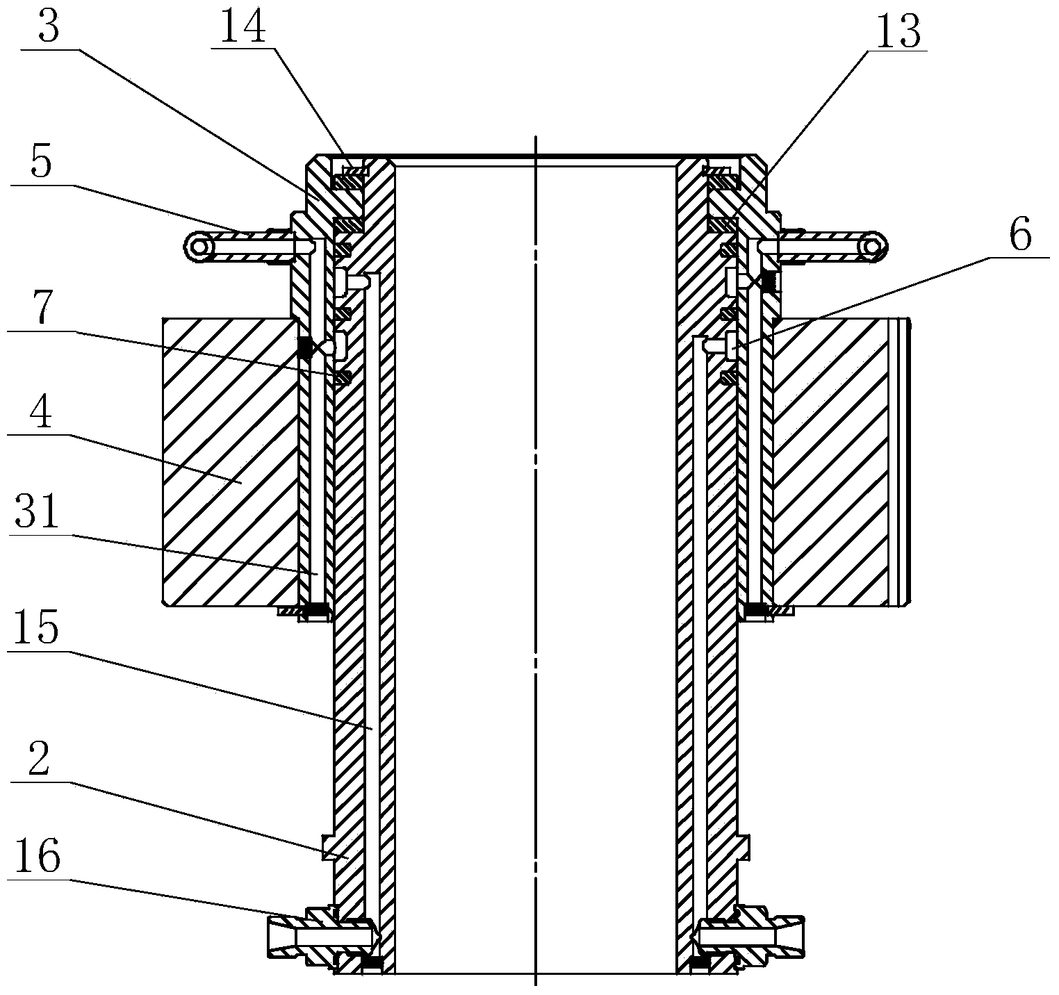 Hydraulic power chuck for automatic drilling machine