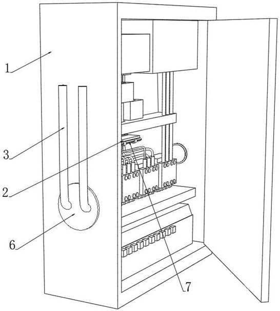 Power distribution switchgear with high safety performance