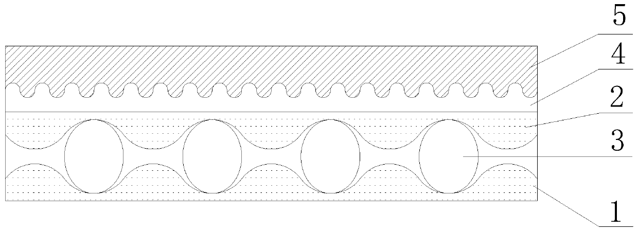 A ceramic flat membrane