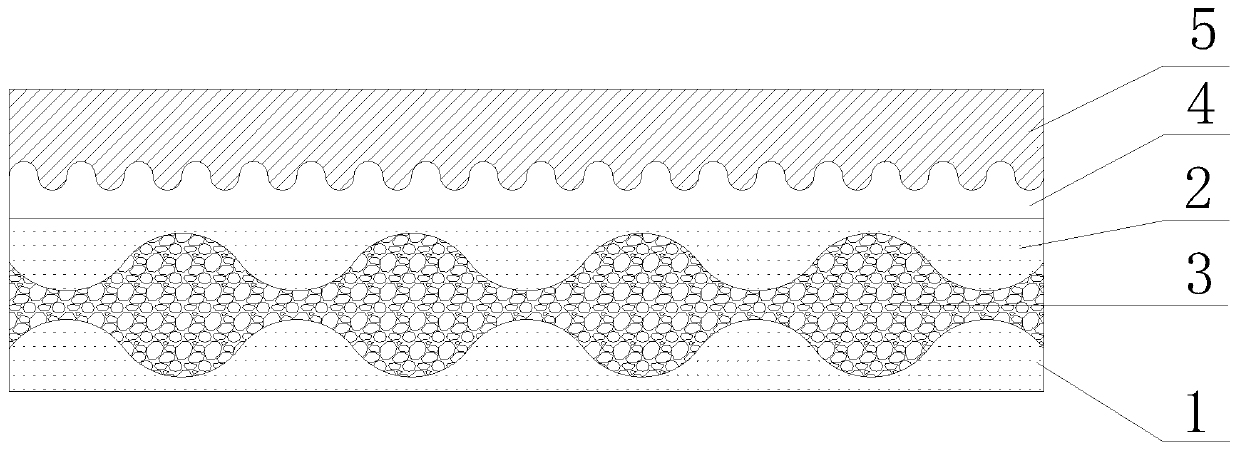 A ceramic flat membrane