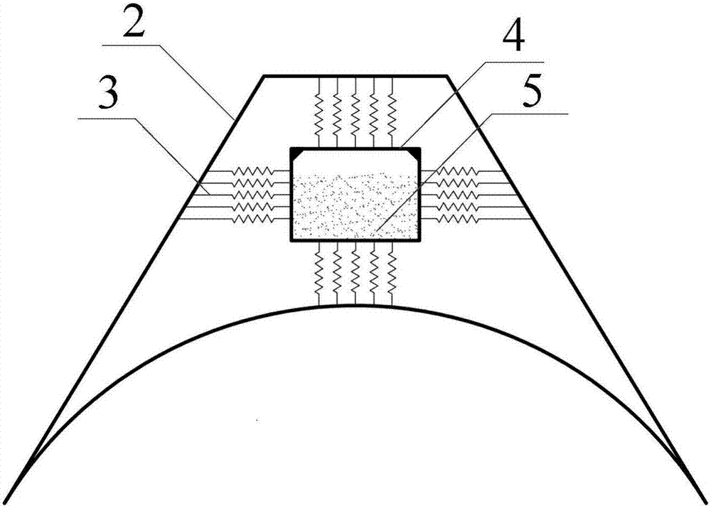 Energy consumption damping device for large-scale generator