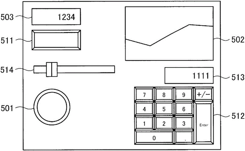 Programmable display device and screen operation processing program therefor