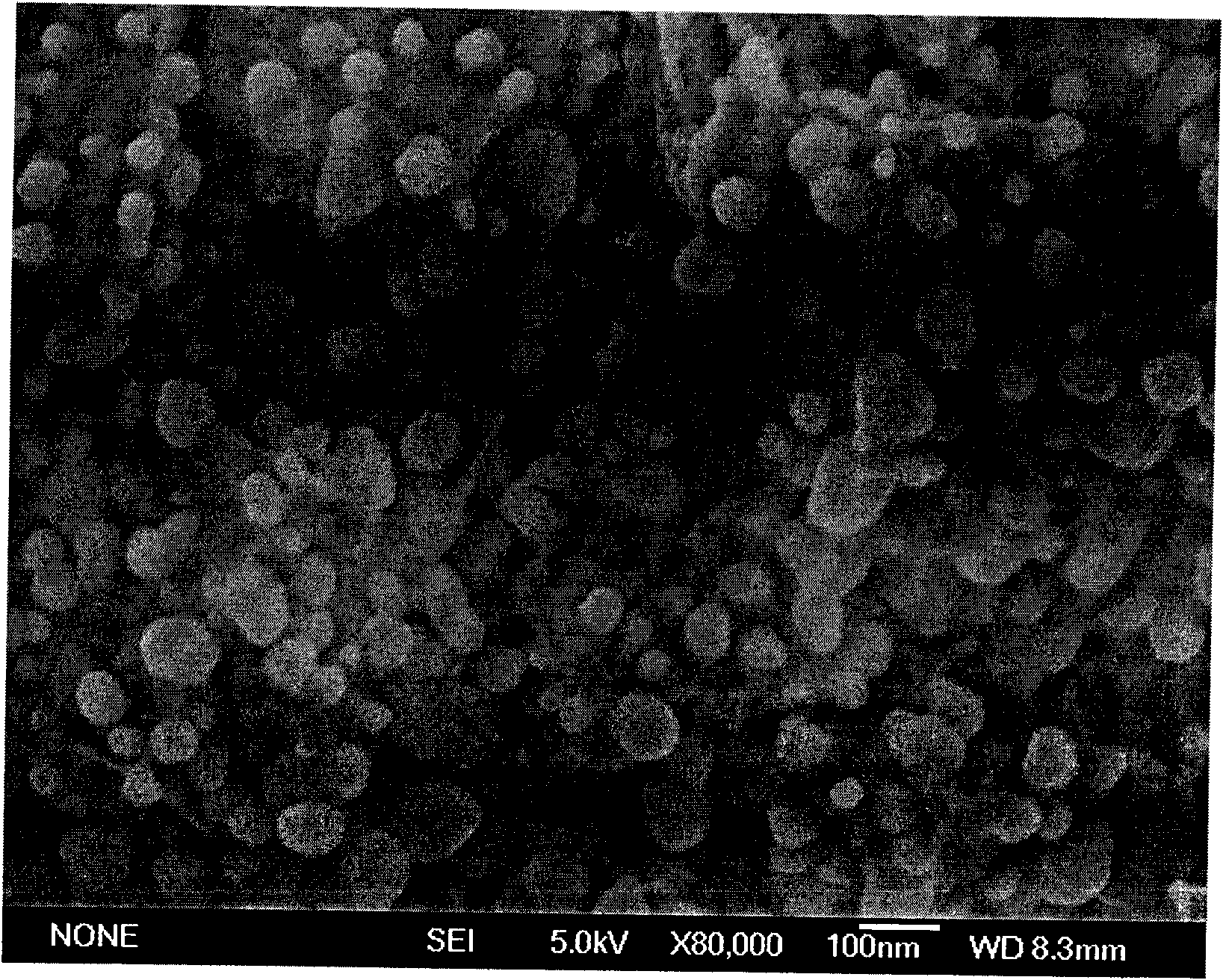 Method for preparing nano materials by direct electrodeposit in ionic liquid microemulsion