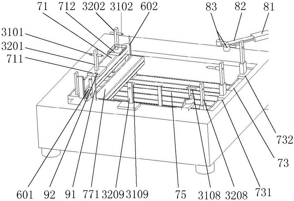 Measuring method of automatic comprehensive panel detecting device