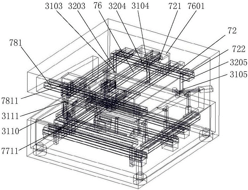 Measuring method of automatic comprehensive panel detecting device