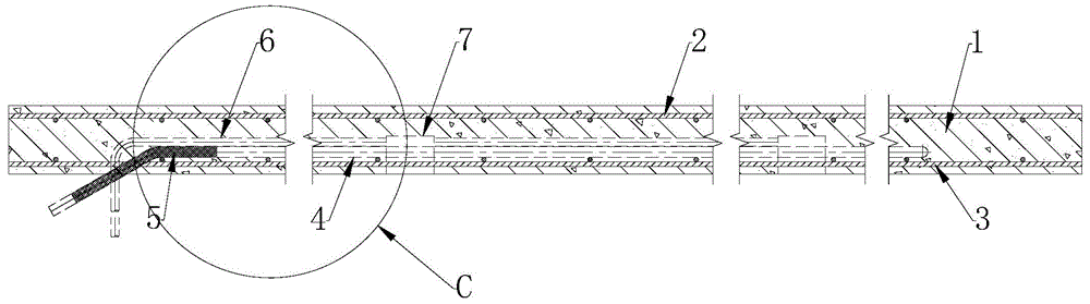 Prefabricated radiation floor and manufacturing method and construction method thereof