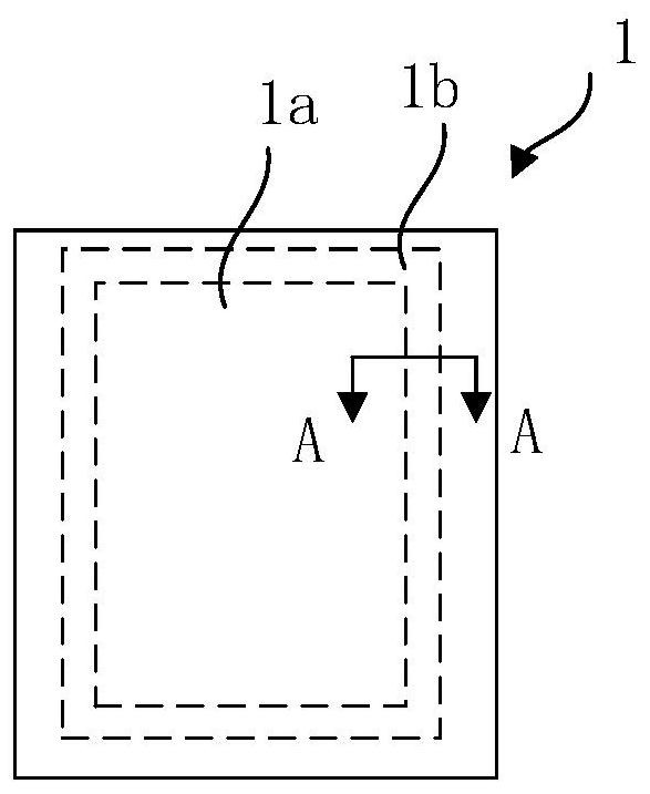 Transparent display panel, display device and display panel thereof