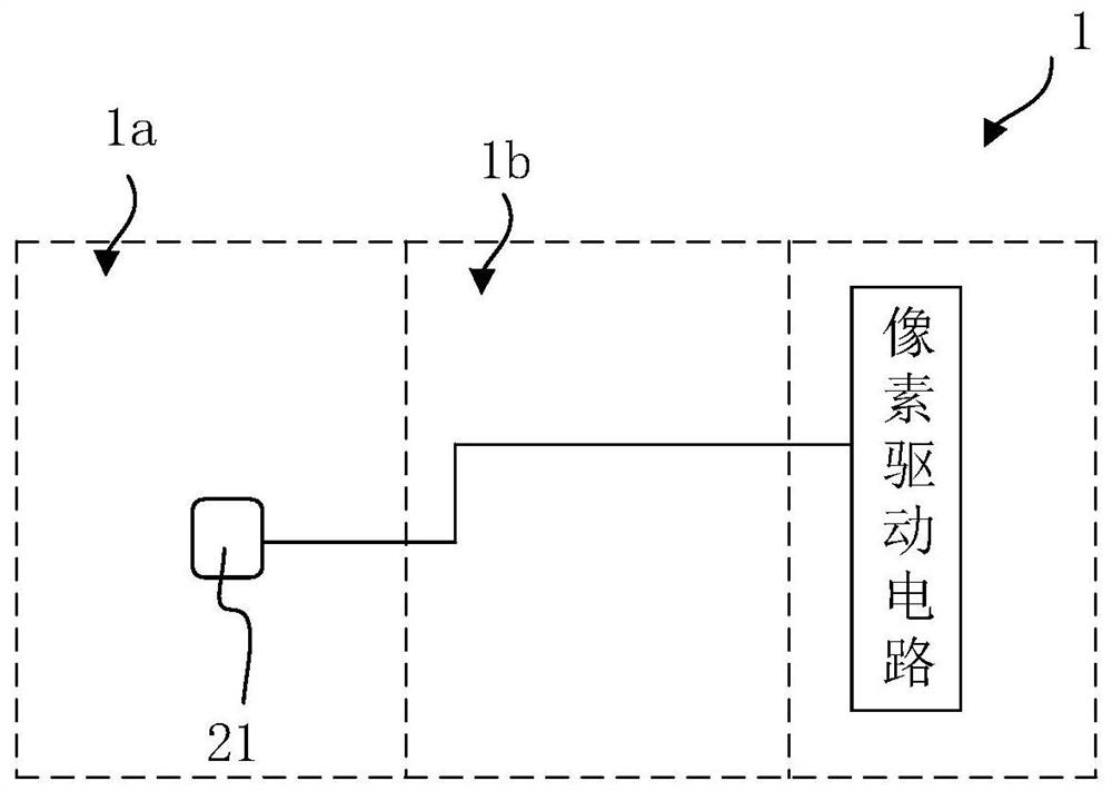 Transparent display panel, display device and display panel thereof