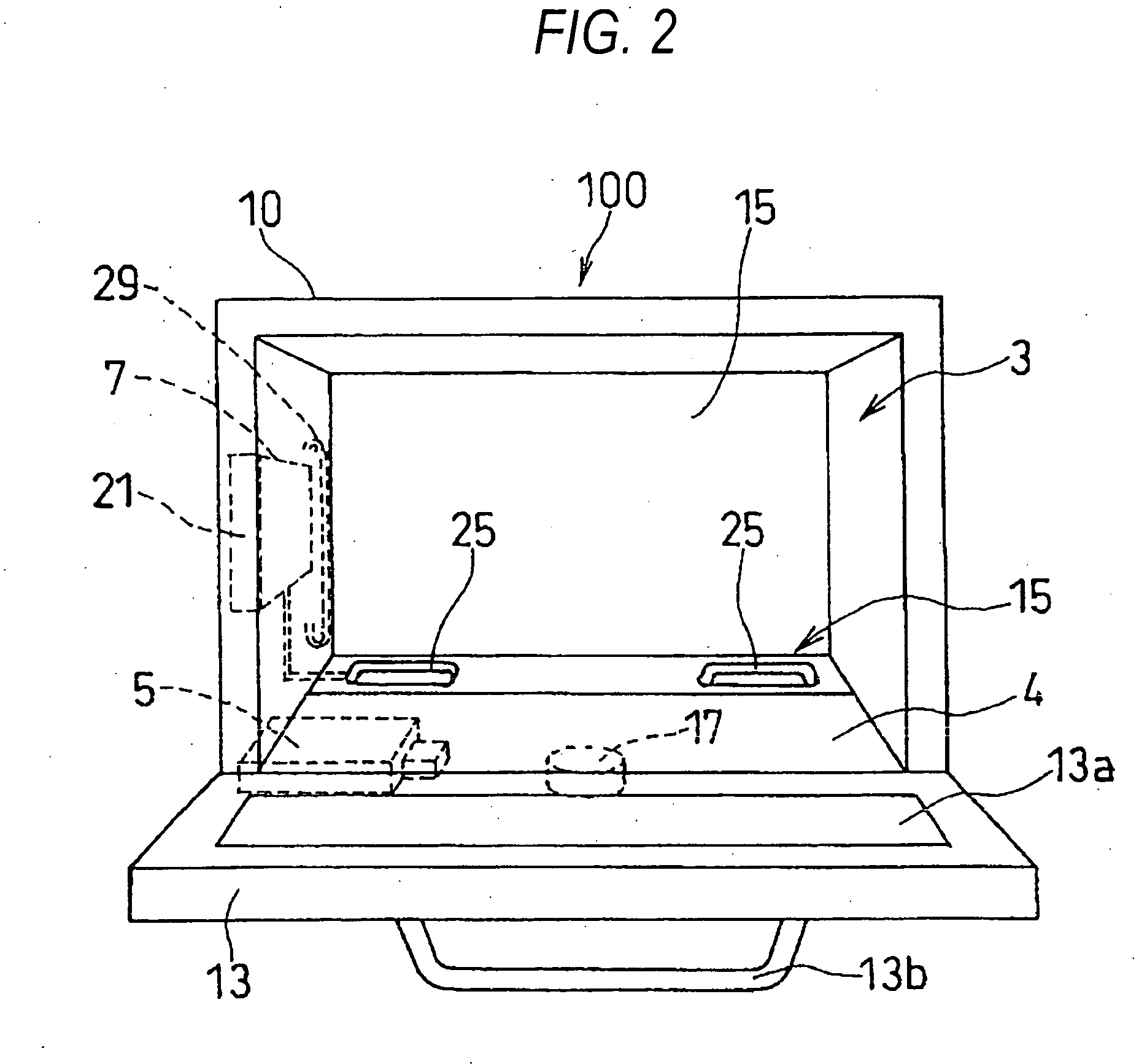 High frequency heating device with steam generating function