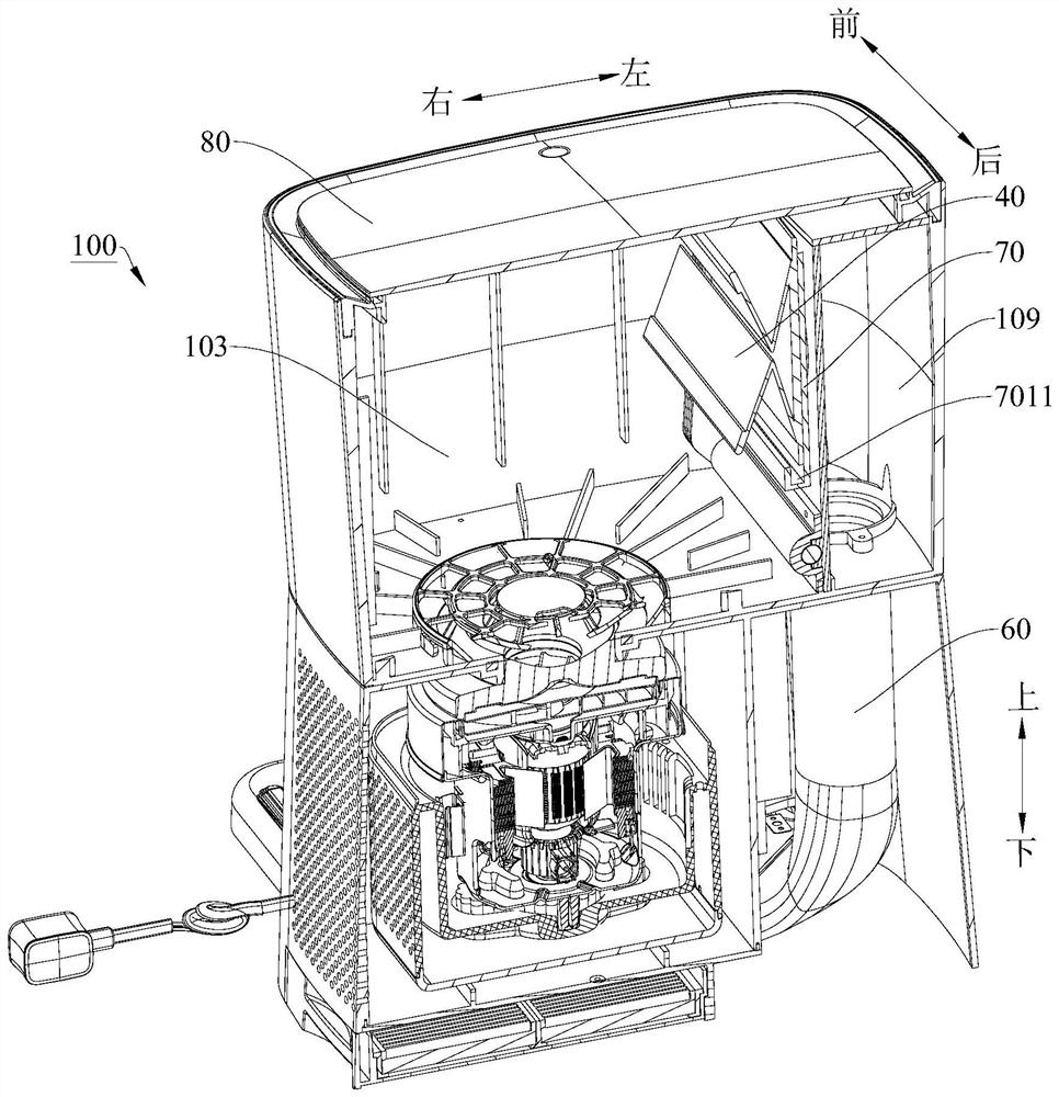 Dust collection station of dust collection equipment and dust collection equipment