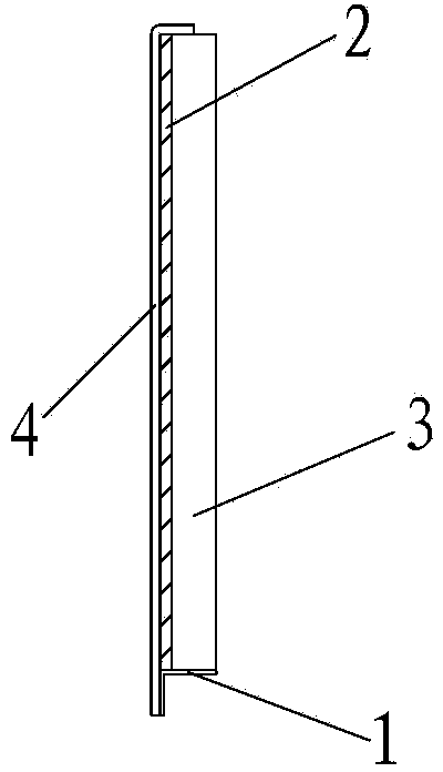 Cast-in-situ lightweight aggregate concrete filler wall slip-form construction template system and construction method