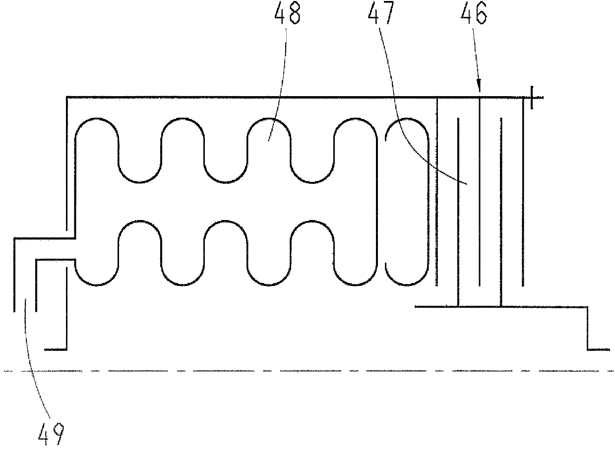 Actuation device for actuating switching elements