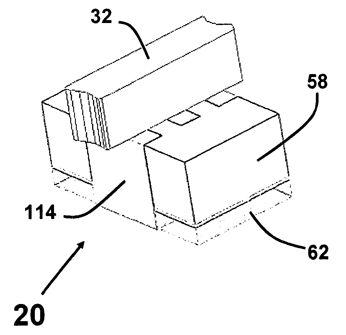 Castellated gate MOSFET device capable of fully-depleted operation