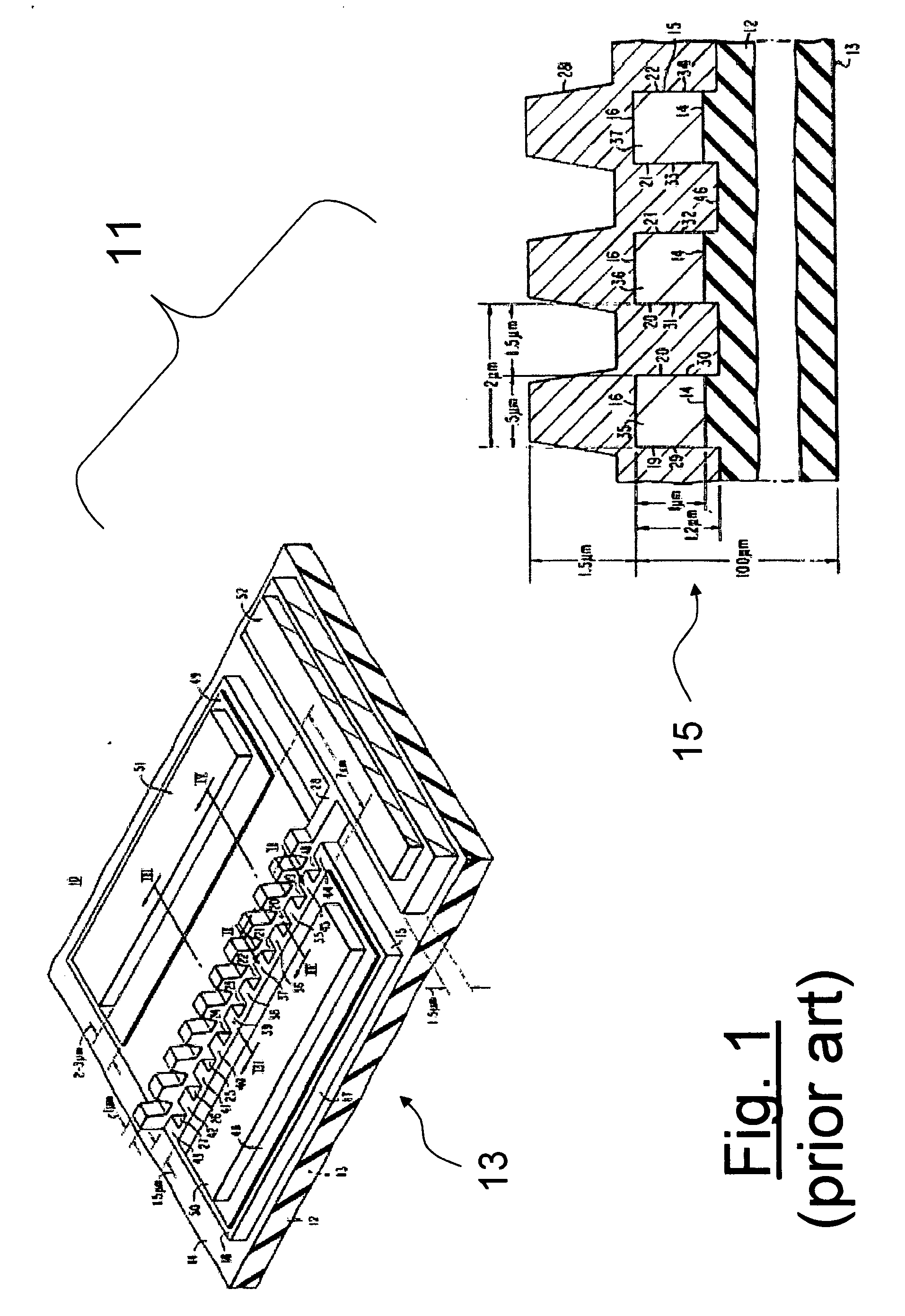 Castellated gate MOSFET device capable of fully-depleted operation