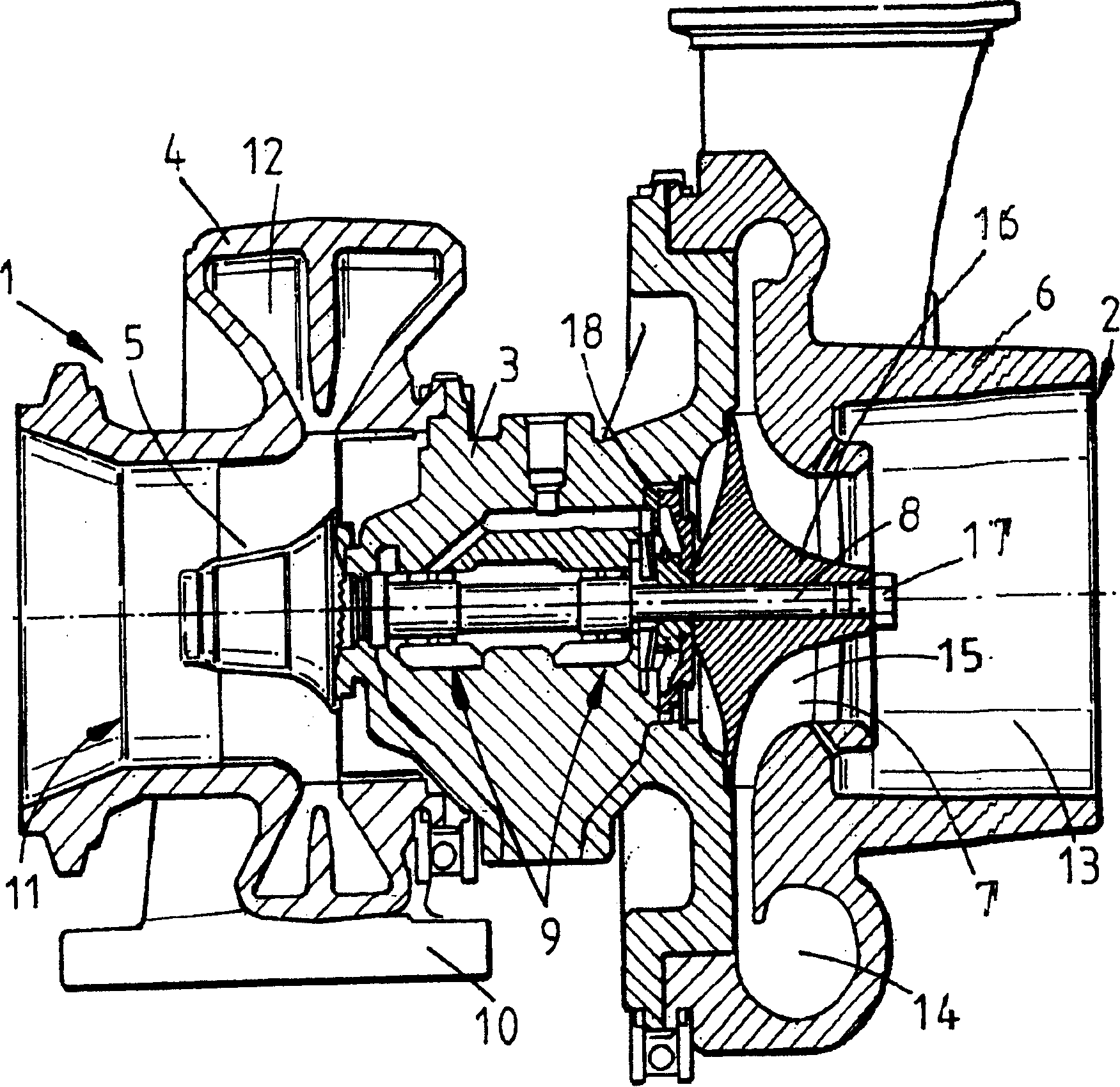 Compressor wheel assembly