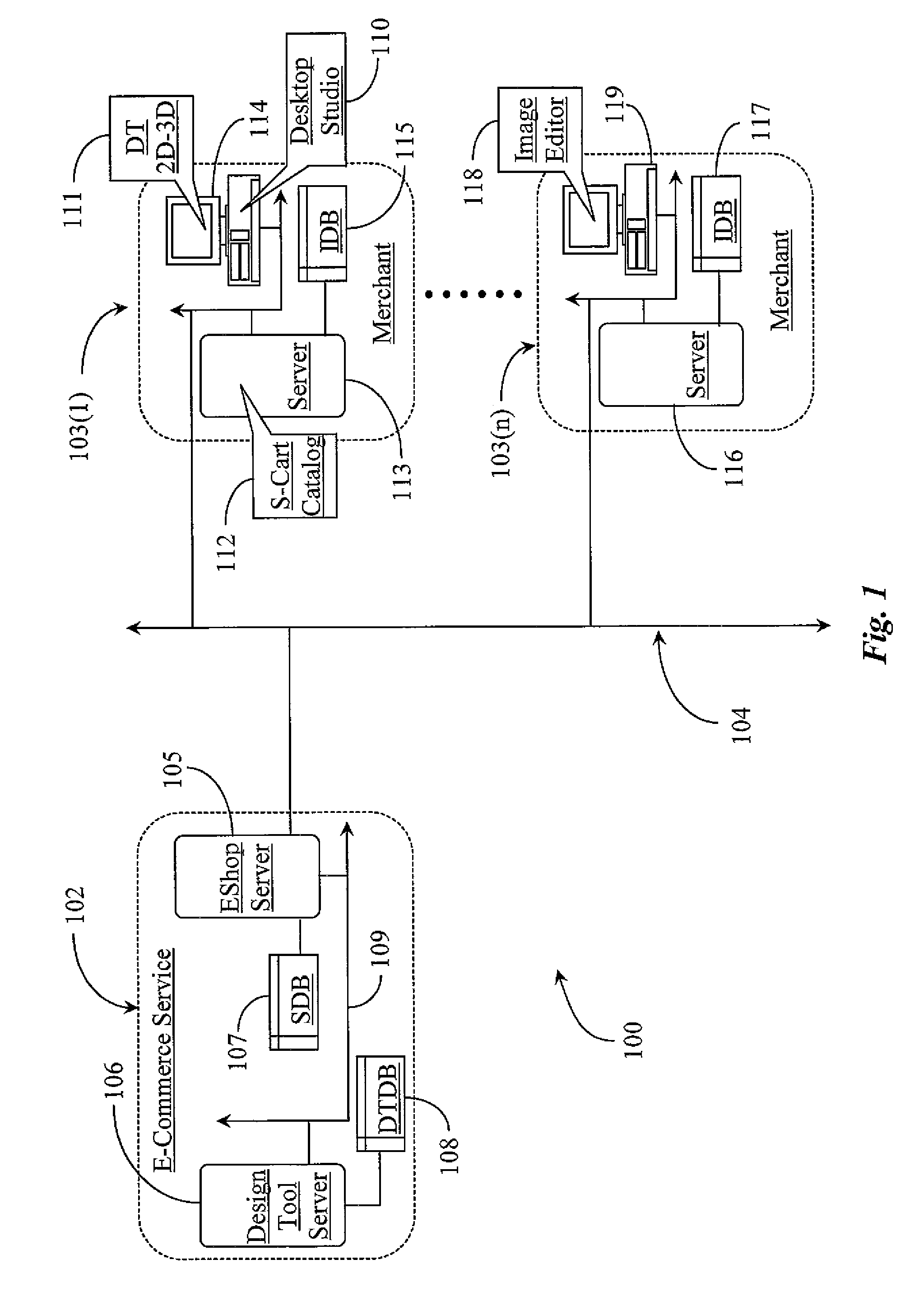 Method and system for creating a multifunctional collage useable for client/server communication