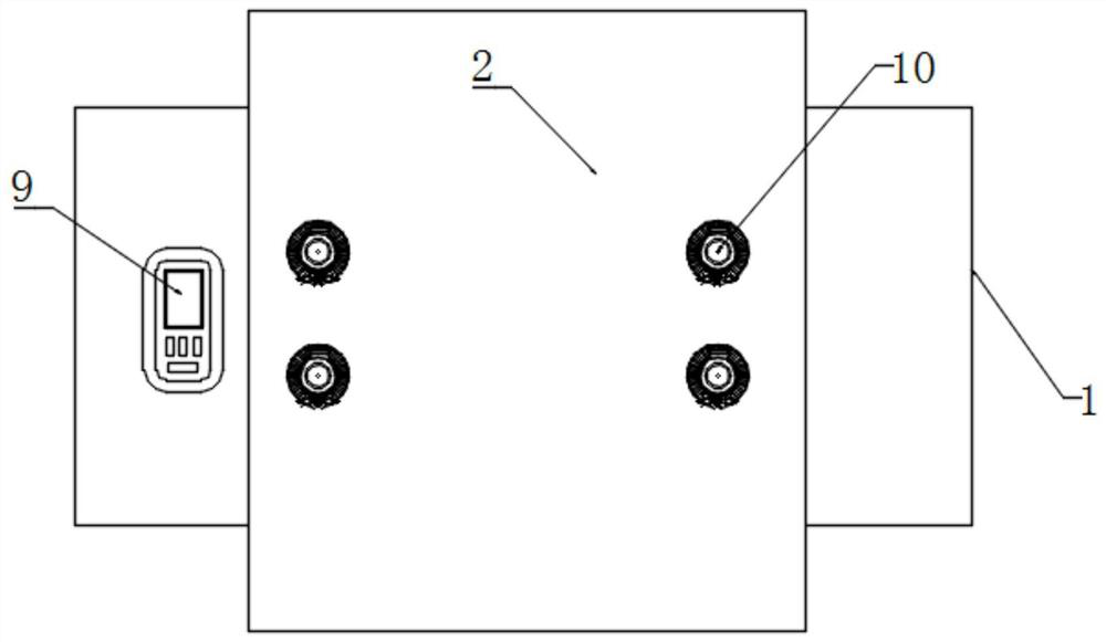 Latent jacking type AGV (Automatic Guided Vehicle) trolley