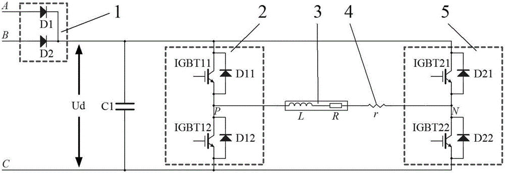 IGBT non-contact lifting electromagnet control system for non-rectifying transformer