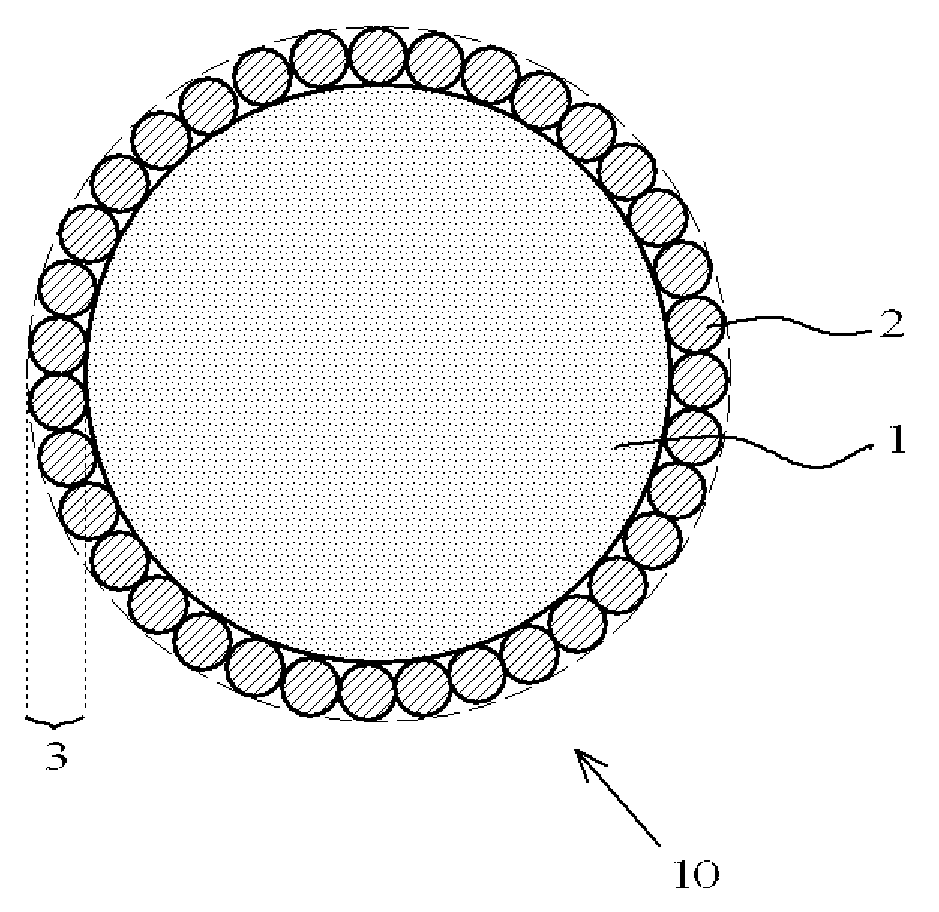 Light-reflective anisotropic conductive adhesive and light-emitting device