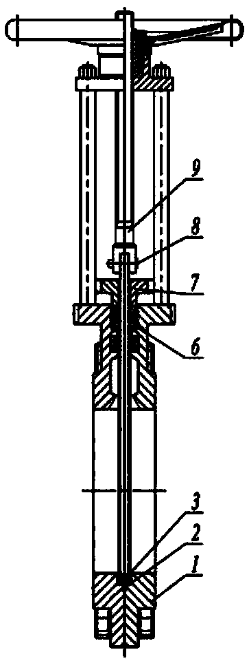 Flashboard periphery sealed knife gate valve