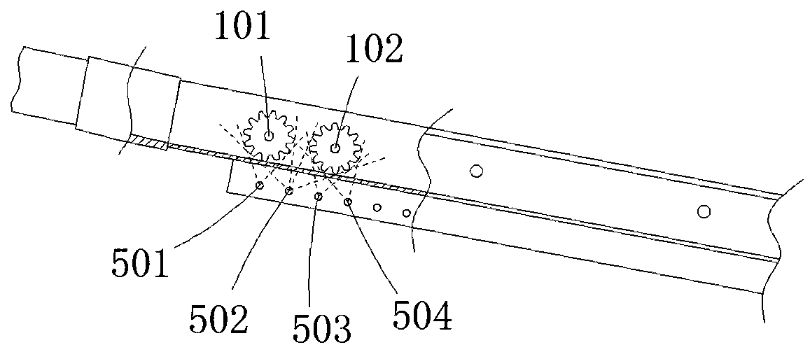 Gear detection and sorting device and working method thereof