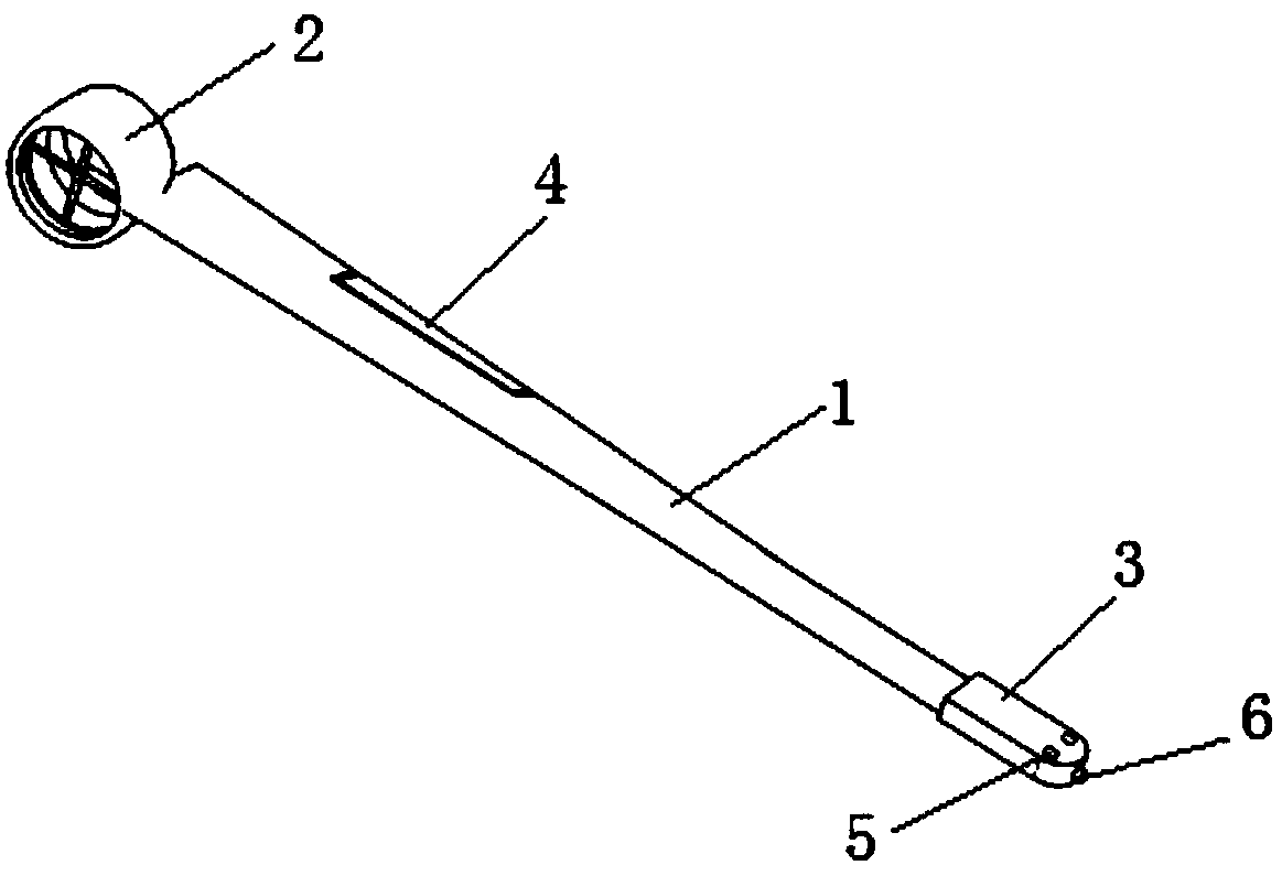 Novel embedded ducted propeller driven blade