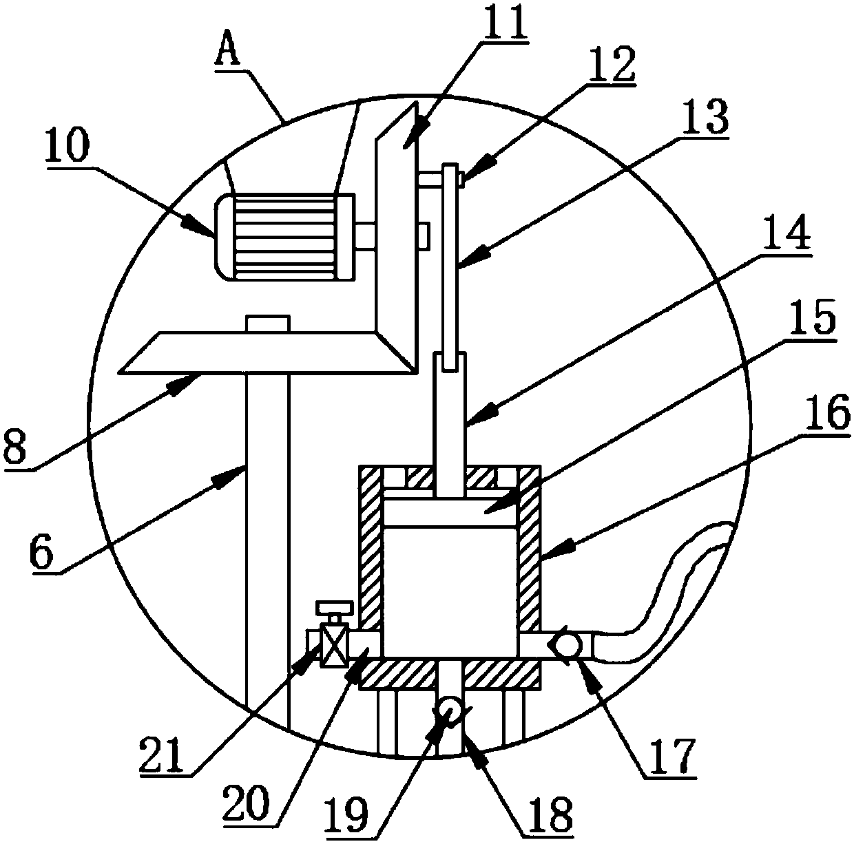 Self-loading type building wall paint coating device