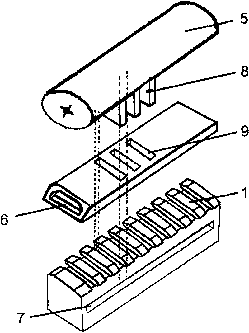 Sliding automobile luggage rack/case