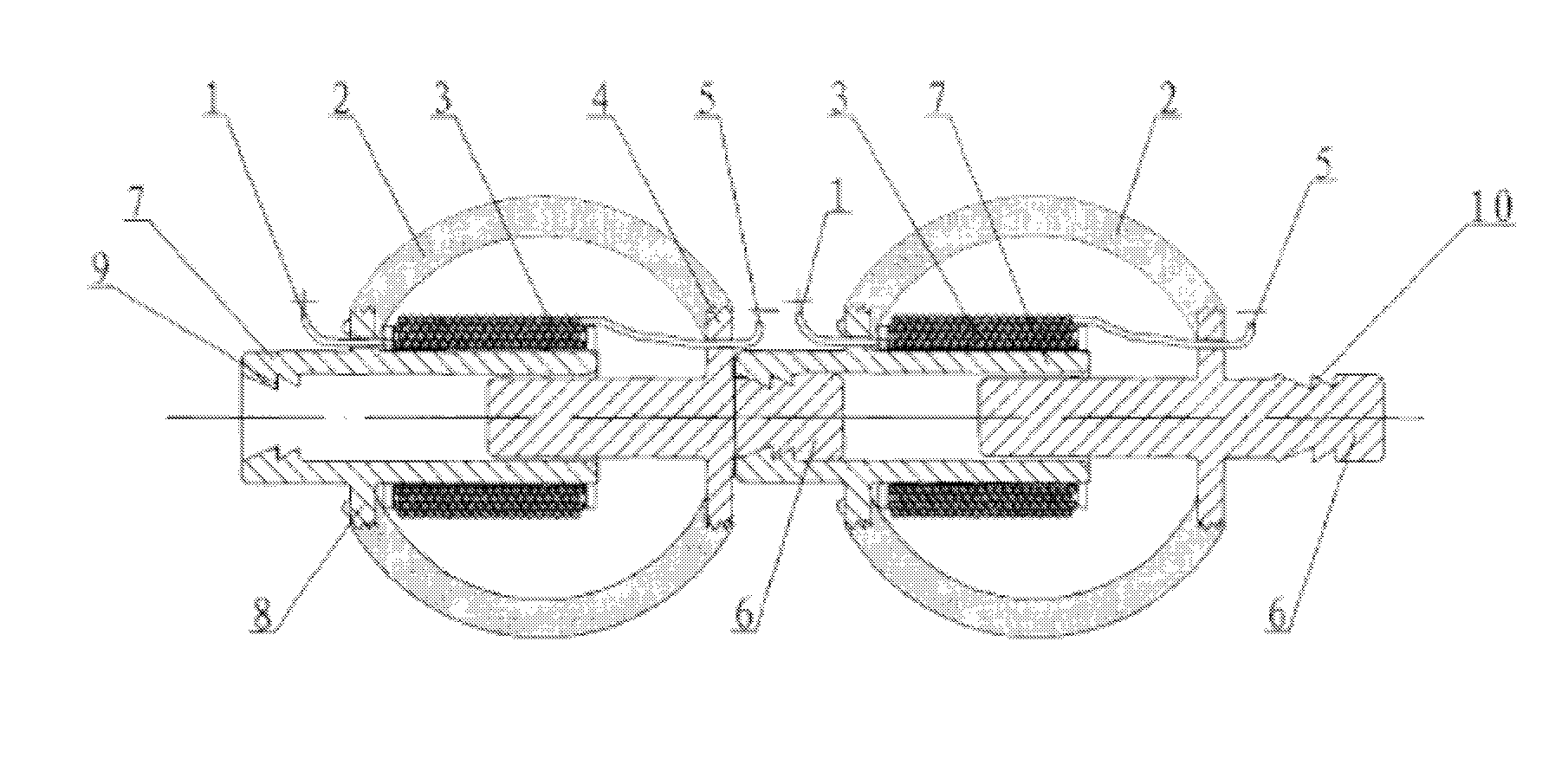 Bionic telescopic matrix unit