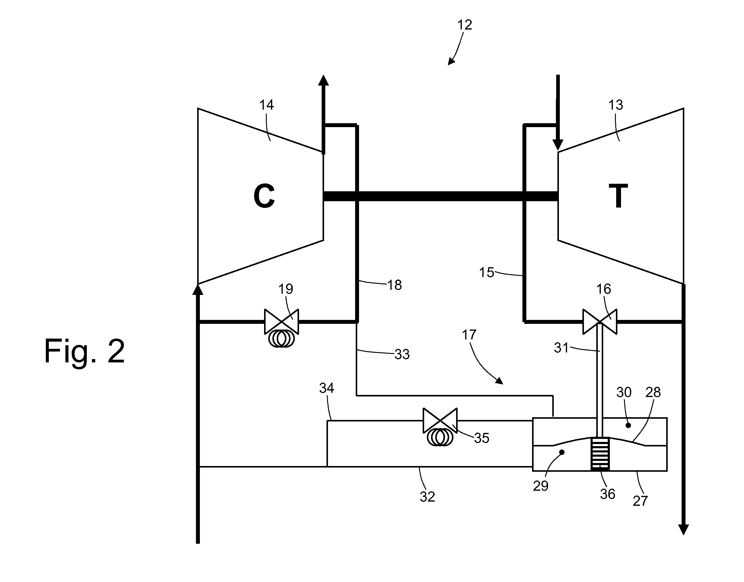 Method for controlling with adaptivity a wastegate in a turbocharged internal combustion engine