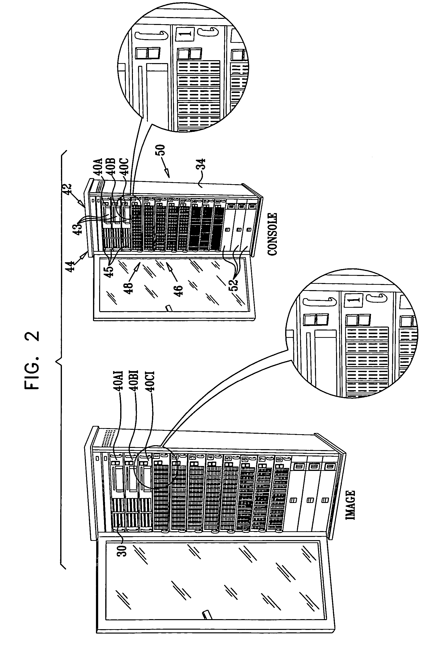 Graphic user interface for a storage system