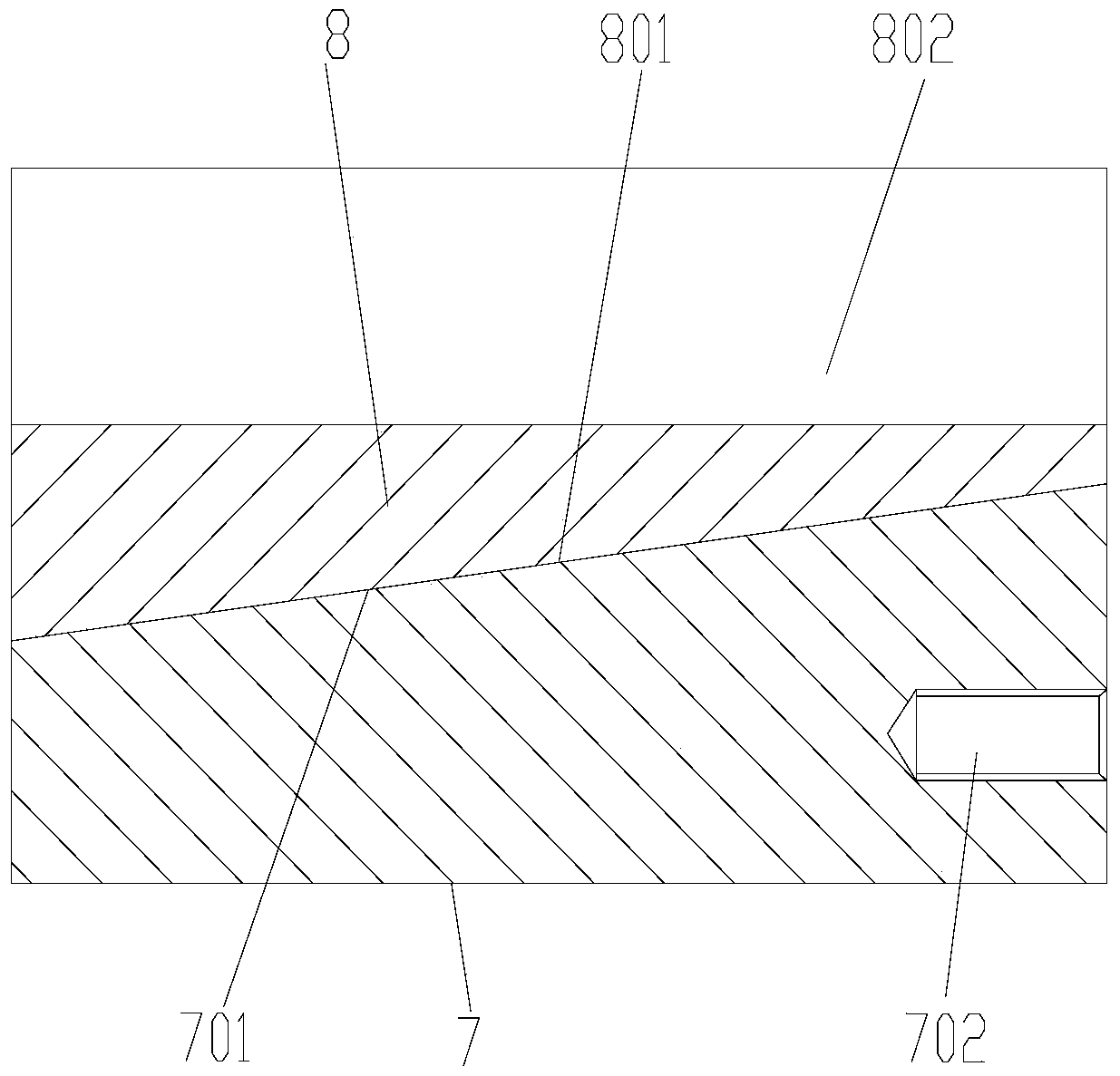 Fixture device for processing the lower outlet seat of the solid-sealed pole on the ordinary machine tool