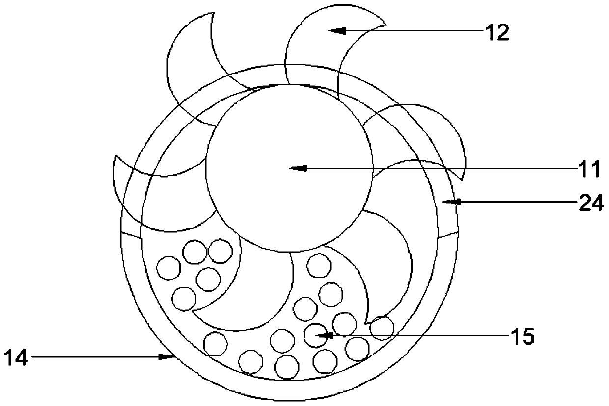 A submersible oil suction device