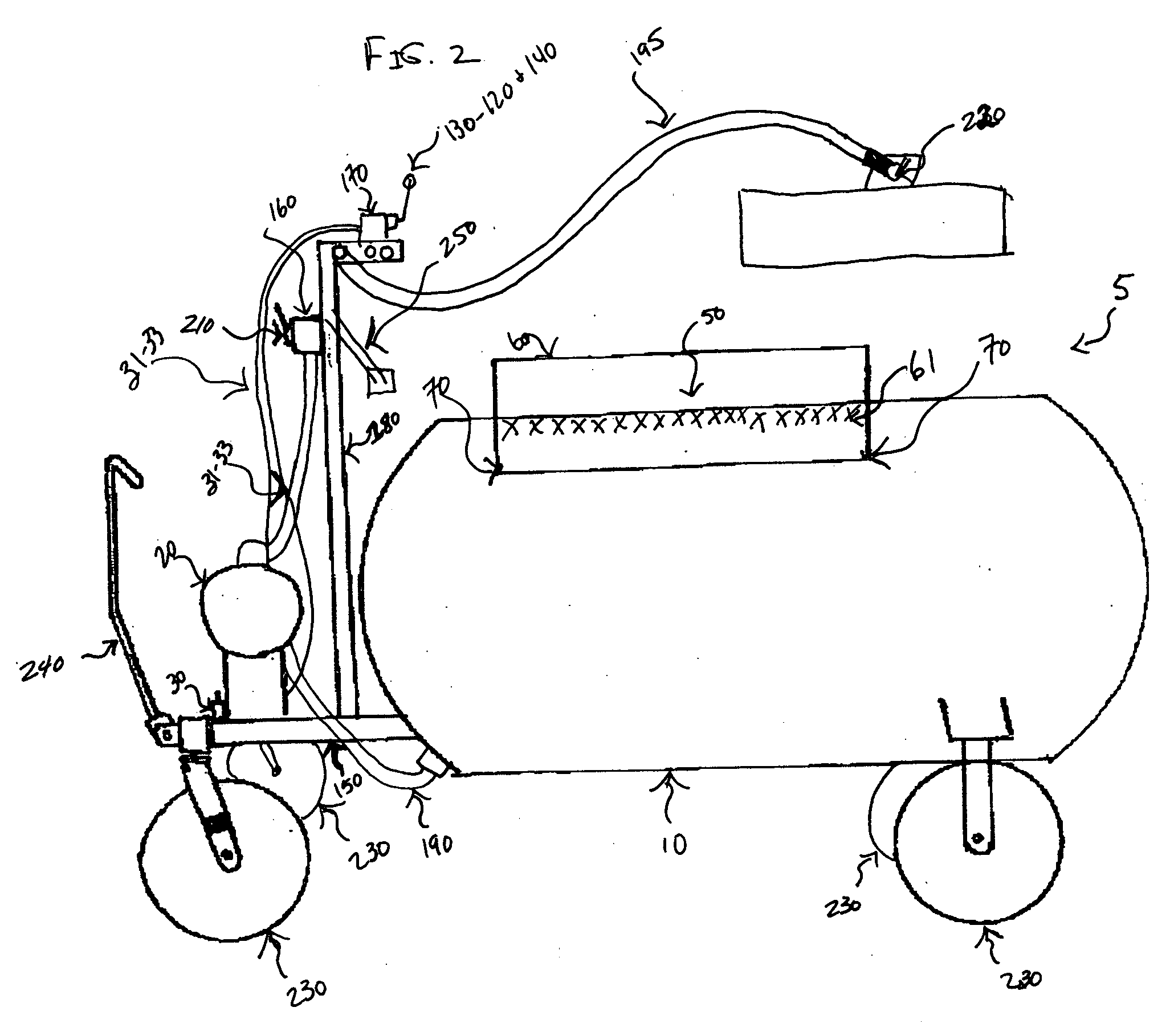 Williams Link VIII, automotive fluids shuttle