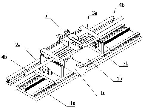 High-precision wheel set positioning and transferring mechanism for railway vehicle production