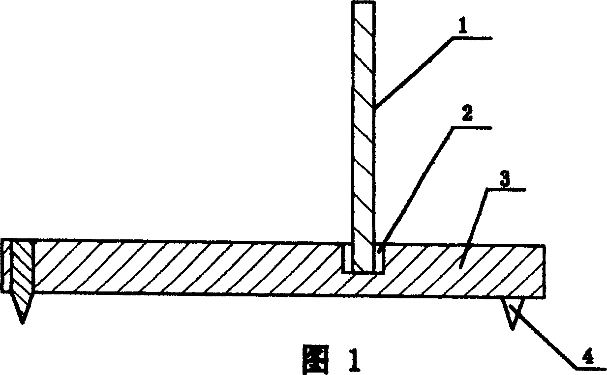 Anti-falling reflected image easily-available optical lever