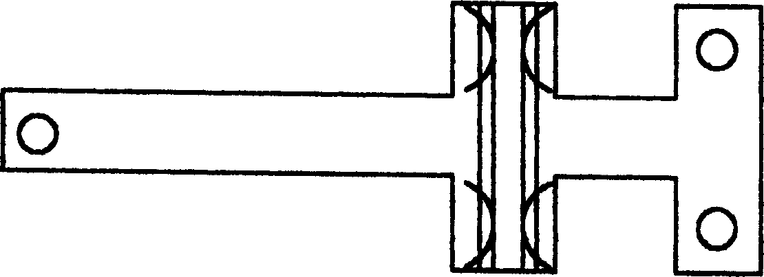 Anti-falling reflected image easily-available optical lever