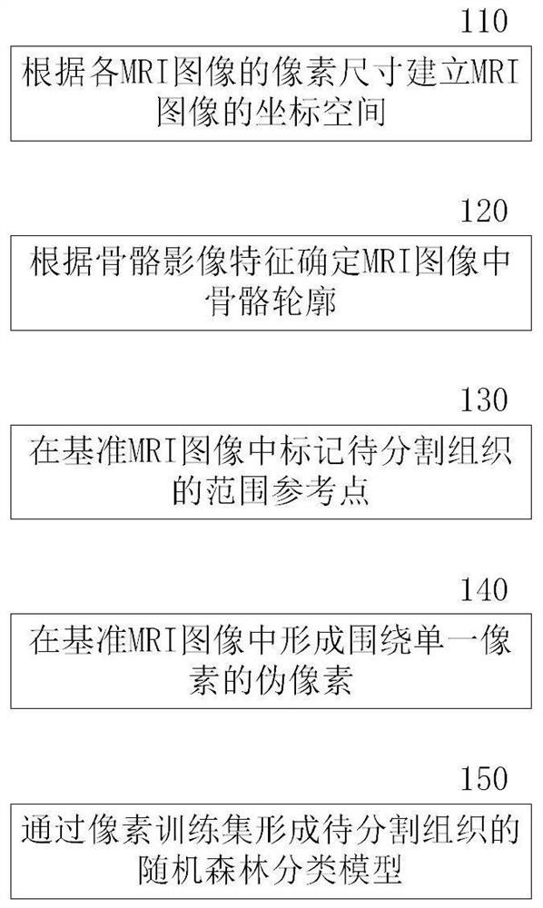 A large joint tissue segmentation method and segmentation system