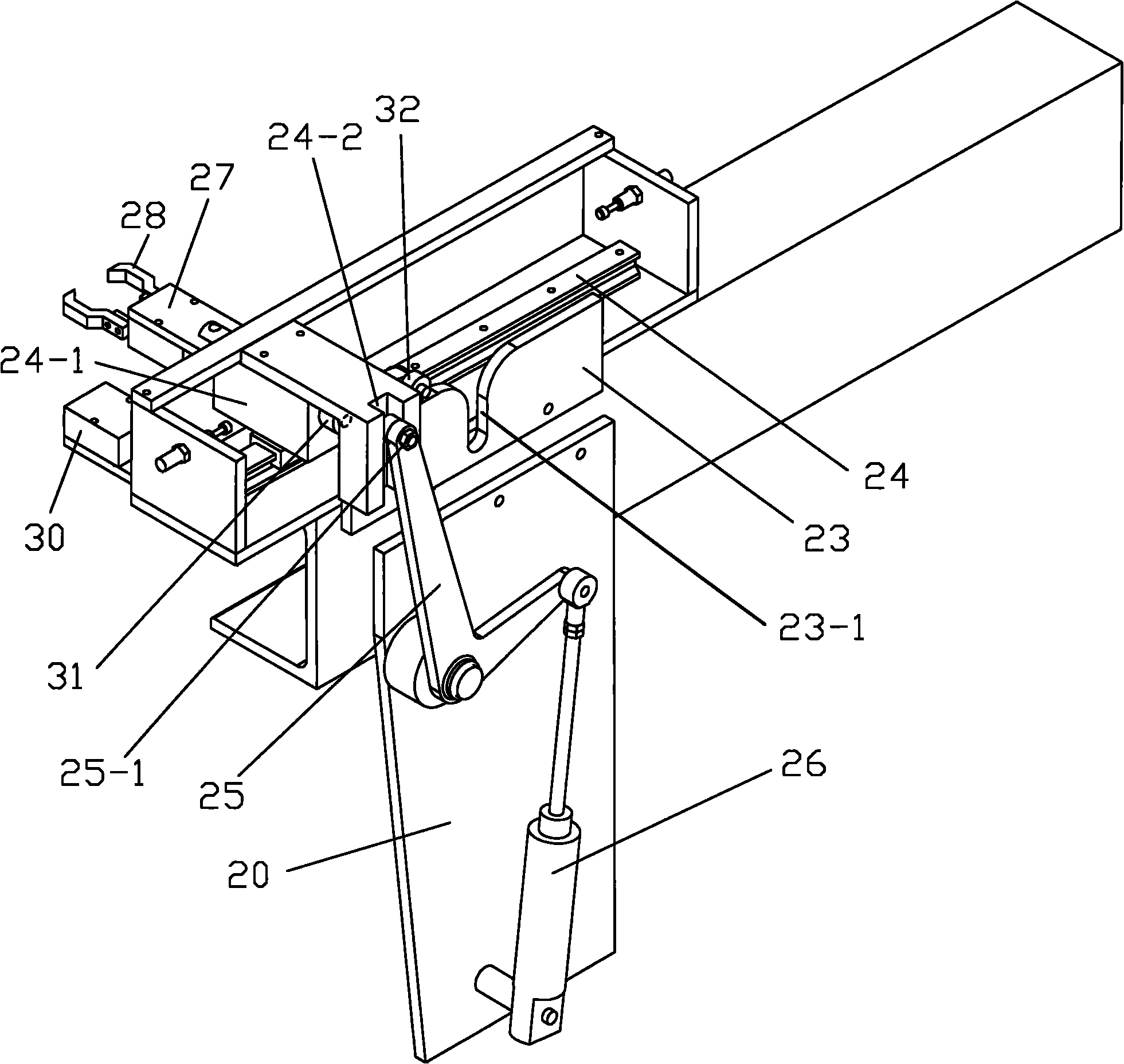 Feeding mechanism for automatic screwing machine of semi-spiral energy-saving lamp tube