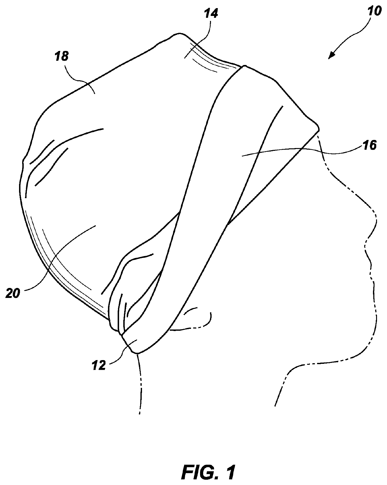 Head trauma bandage cap and method