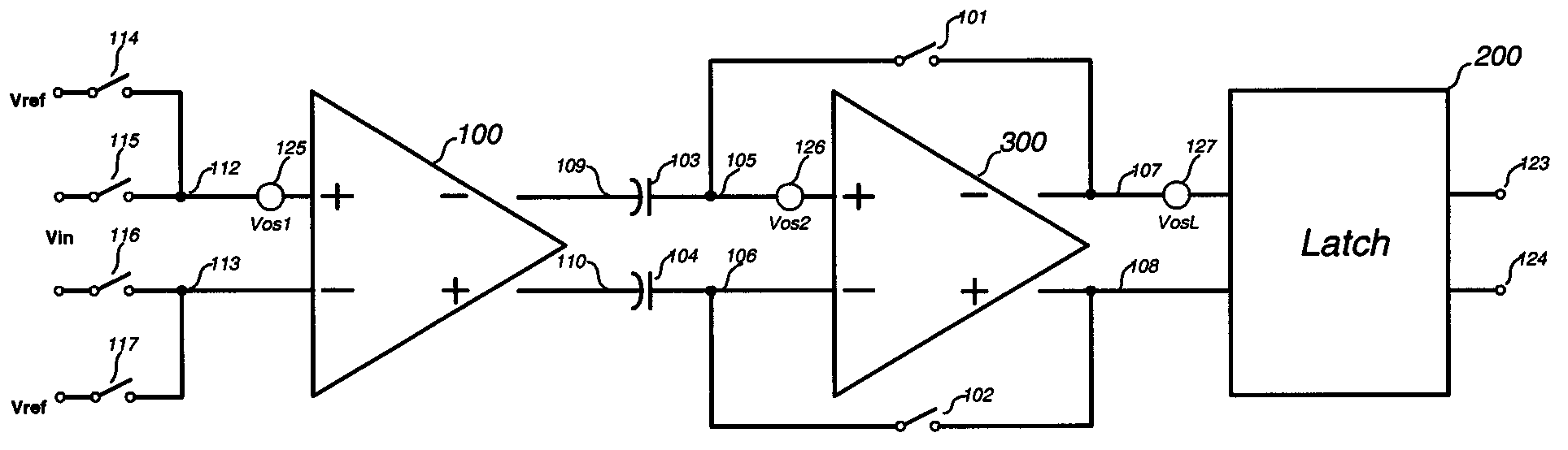 Disorder-storage low-power-consumption high-speed comparator