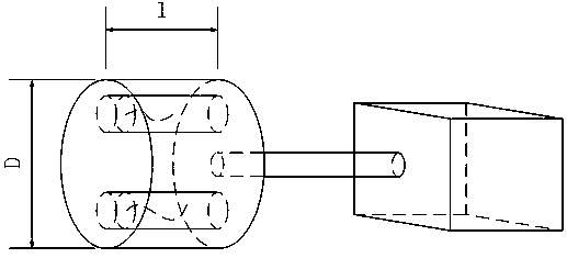 Method and device for detecting gas concentration on basis of ultrasonic principles