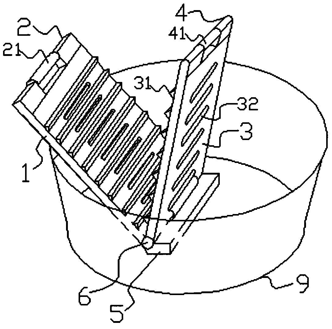 Manually-operated clothes washing device