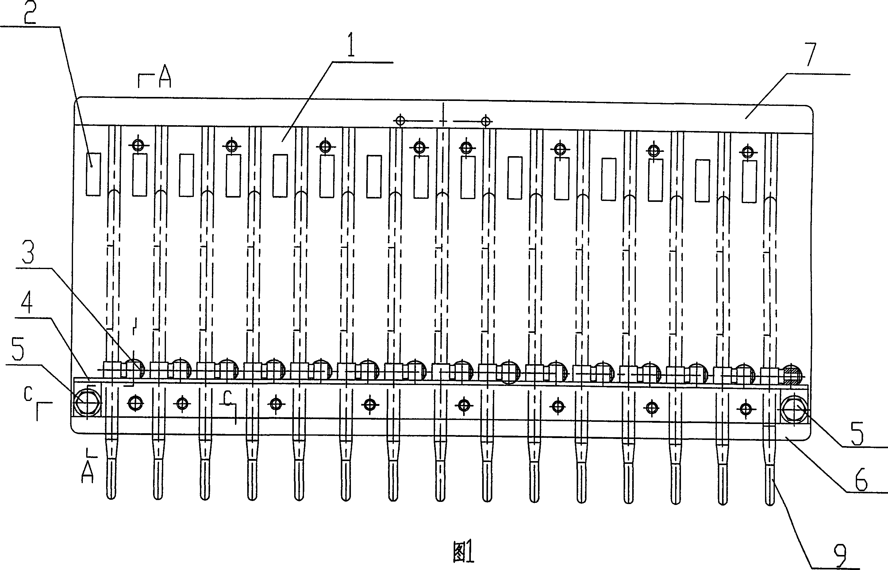 Thermometer automatic classification sorting accompany clamp