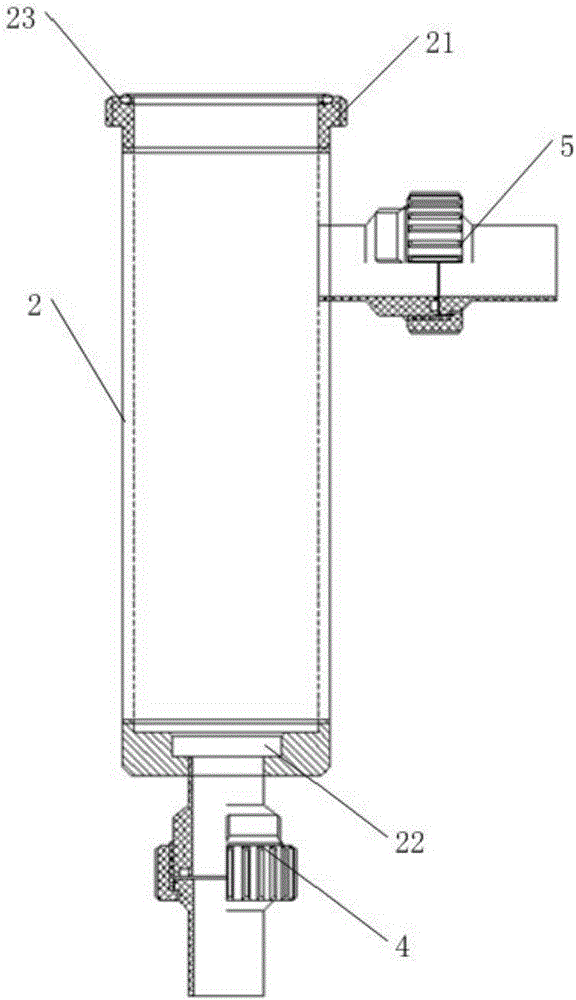 A filter barrel for solar cell manufacturing process