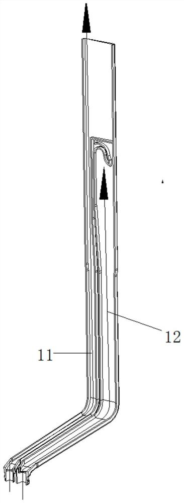 Electrolytic disinfection structure and dish-washing machine