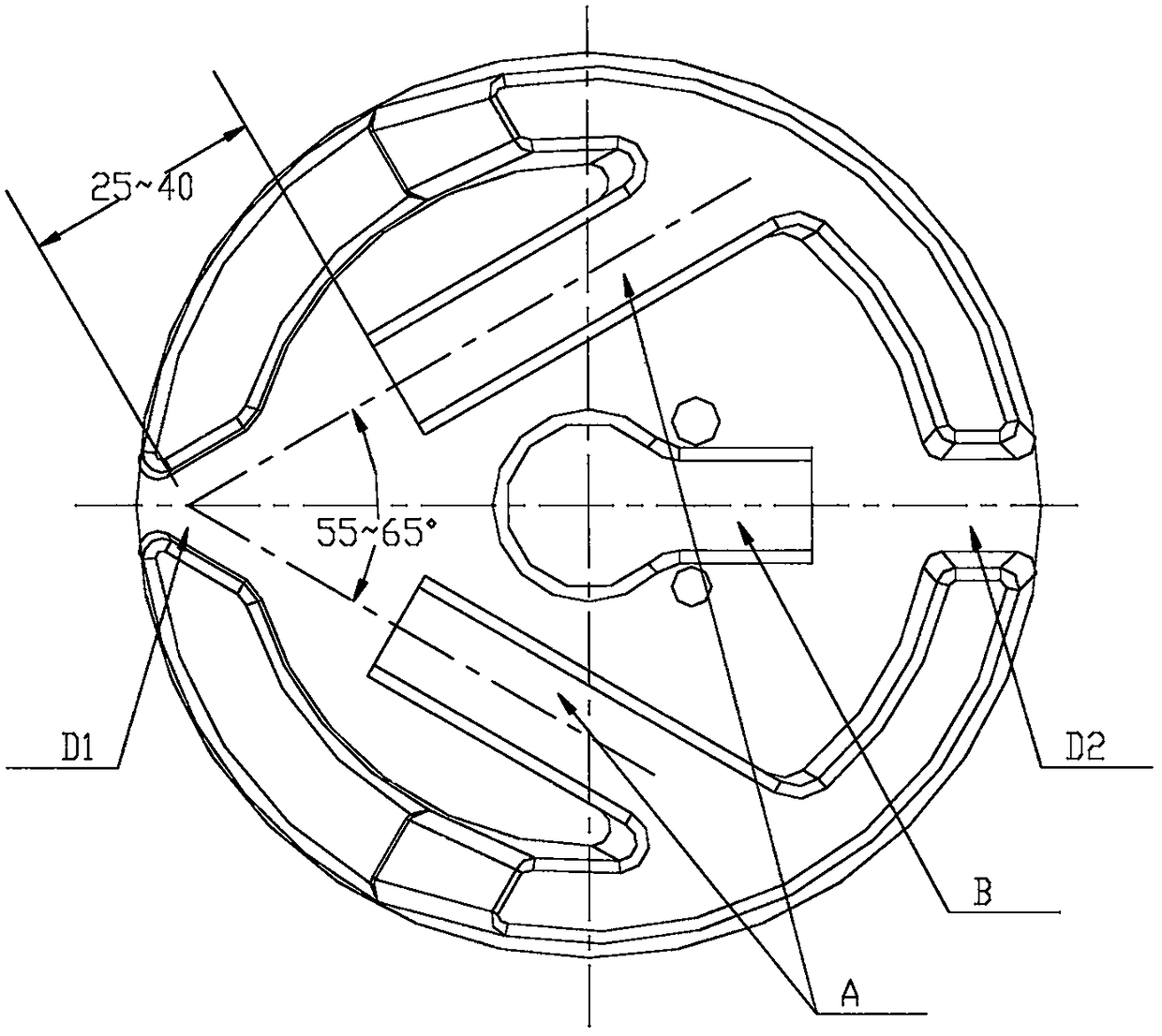 Upper air inlet combustor and gas stove equipped with upper air inlet combustor